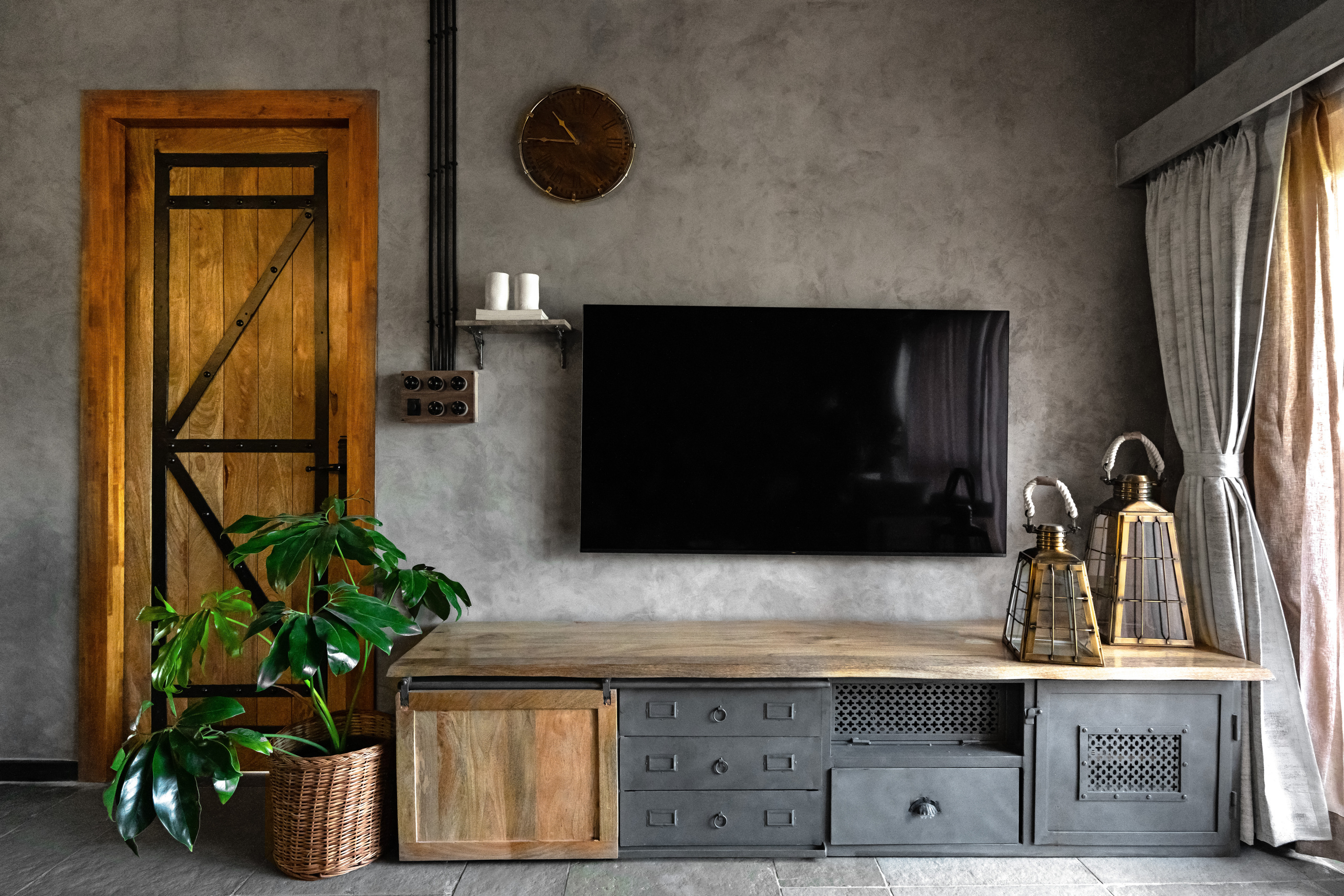 Rugged and industrial